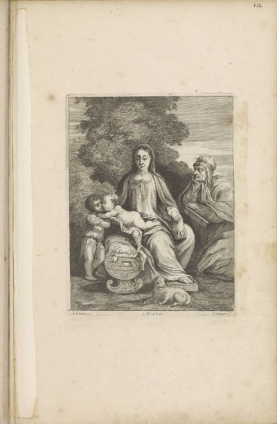 Maria med Kristusbarnet, den unge Johannes Döparen och Sankta Elizabeth av Conrad Lauwers