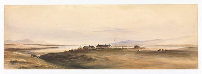 Berkeley Sound, Falklandsöarna, ca 1878 (akvarell) av Conrad Martens