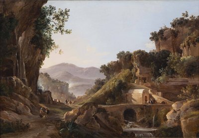 Cava de Tirreni, 1857. av Consalvo Carelli