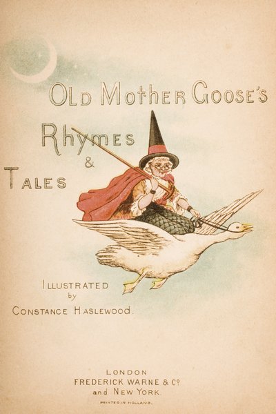 Titelsidan för "Old Mother Goose