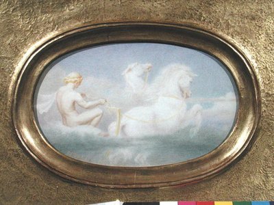 Illustration för "Sömn och poesi" av John Keats av Constance Phillott