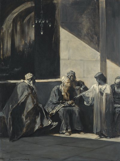 Kristus undervisar i templet av Constant