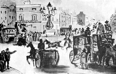 Elefanten och slottet, 1800-talet, 1930. av Constantin Guys