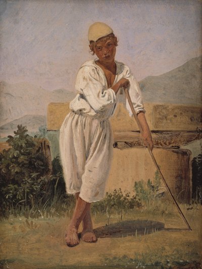 En herdepojke. Pompeji av Constantin Hansen