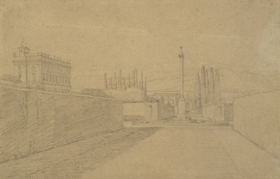 I trädgårdarna i Villa Albani av Constantin Hansen