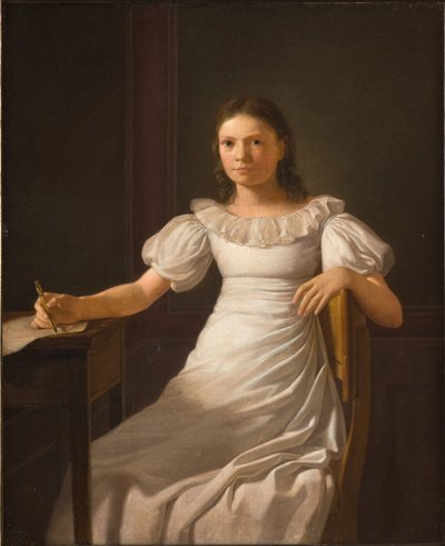 Konstnärens syster Alvilde av Constantin Hansen