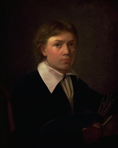 Självporträtt av Constantin Hansen