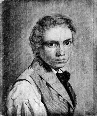 Självporträtt av Constantin Hansen
