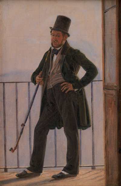 Målaren Albert Küchler av Constantin Hansen