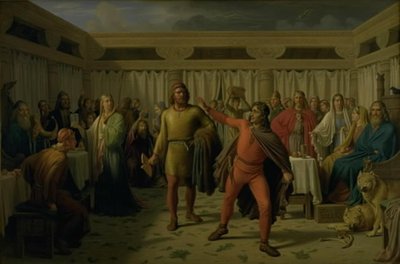 Ægirs högtid av Constantin Hansen