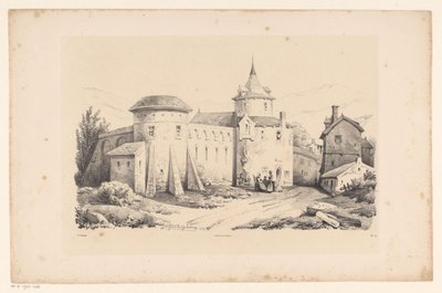 Fort i byn The Landscape (serietitel) av Constantinus Cornelis Huysmans