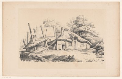 Förfallen gård The Landscape (serietitel) av Constantinus Cornelis Huysmans