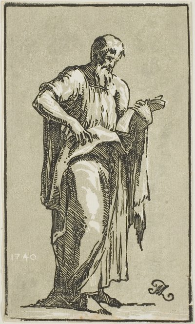 En apostel av Conte Antonio Maria Zanetti the Elder
