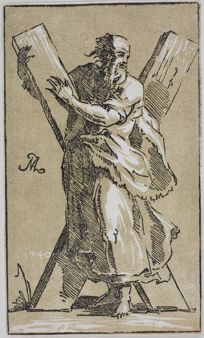 St. Andrew av Conte Antonio Maria Zanetti the Elder