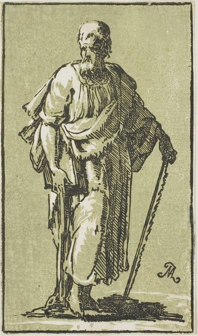 St. Simon av Conte Antonio Maria Zanetti the Elder