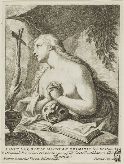 Heliga Maria Magdalena av Conte Pietro Antonio Rotari