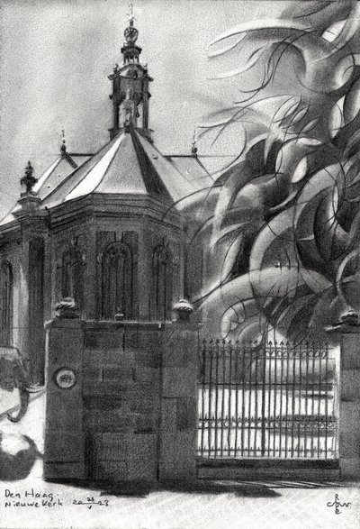 Historiska stadskyrkan av Corné Akkers