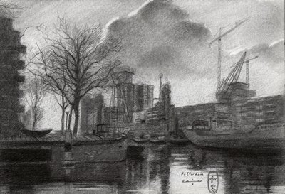 Rotterdam Winter Port – Skiss av Corné Akkers