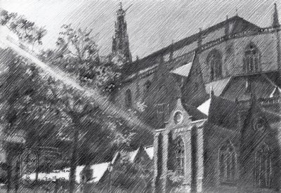 St-Bavo i Haarlem – 03-10-23 av Corné Akkers