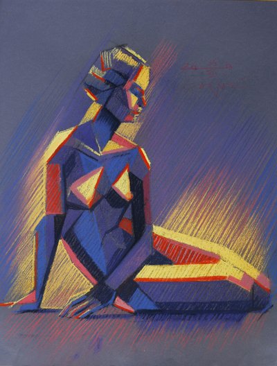 Livfull geometrisk figur av Corné Akkers