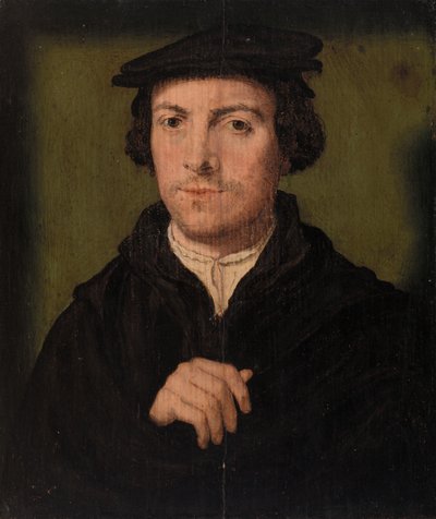Porträtt av en man av Corneille de Lyon