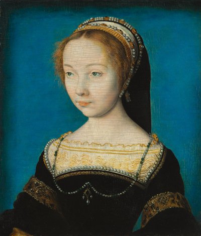 Porträtt av en kvinna, ca 1540 (olja på trä) av Corneille de Lyon