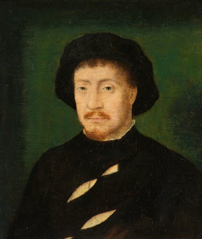 Porträtt av en man av Corneille de la Haye named