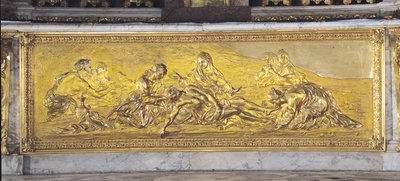 Pieta, från det kungliga kapellet (förgylld brons) av Corneille van Cleve