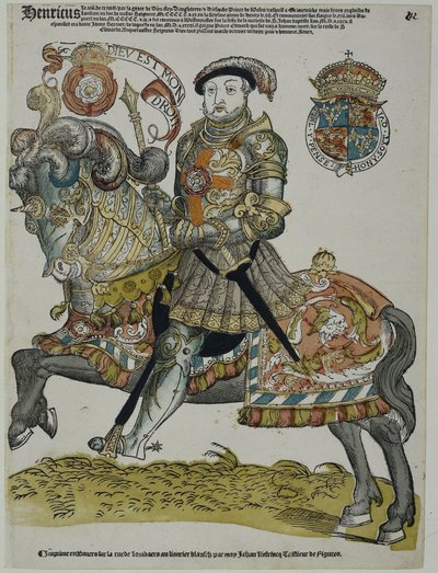 Porträtt av Henrik VIII av England av Cornelis Anthonisz. (manner of)