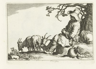 getskötare 16 tryck från olika serier av Cornelis och Frederik Bloemaert (serietitel) av Cornelis Bloemaert (II)