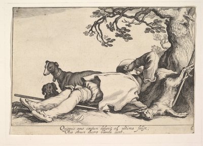 Sysselsättningens nöjen. av Cornelis Bloemaert