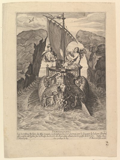 Symplegades, 1600-talet. av Cornelis Bloemaert