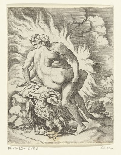 Jupiter och Egina Jupiters kärleksäventyr (serietitel) av Cornelis Bos