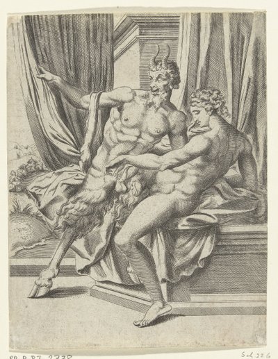 Jupiter och Antiope Jupiters kärleksäventyr (serietitel) av Cornelis Bos