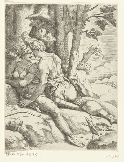Jupiter och Callisto Jupiters kärleksäventyr (serietitel) av Cornelis Bos