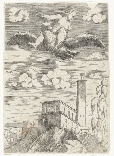 Ganymedes tak av Cornelis Bos