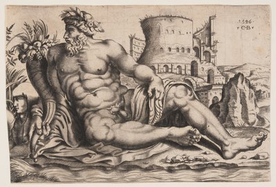 Floden Nilen av Cornelis Bos