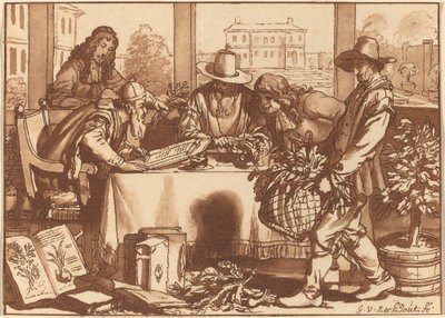 Trädgårdsmästare, 1780, publicerad 1787. av Cornelis Brouwer
