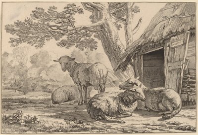 Sheepcote, 1781, publicerad 1787. av Cornelis Brouwer