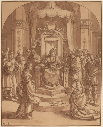 Salomos dom, 1782. av Cornelis Brouwer
