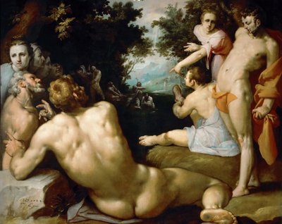 Kristi dop av Cornelis Cornelisz. Haarlem van