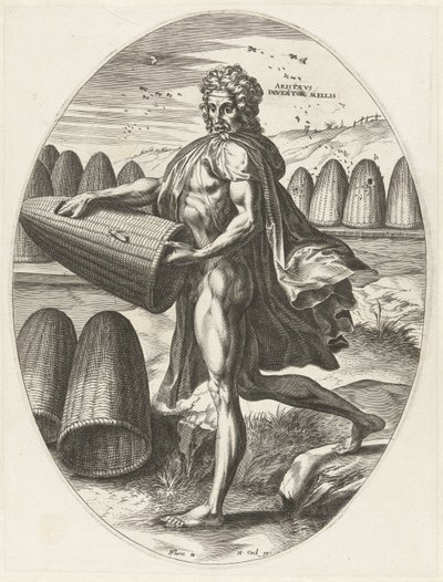 Aristaeus Gods of Agriculture (serietitel) av Cornelis Cort