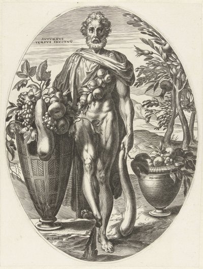 höst Gods of Agriculture (serietitel) av Cornelis Cort