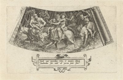 Jakobs återkomst till Kanaan The History of Jacob (serietitel) av Cornelis Cort