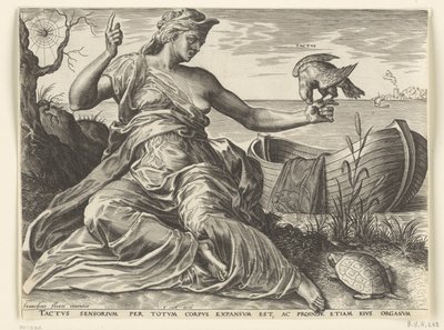 Känslan (Tactus) De fem sinnena (serietitel) av Cornelis Cort