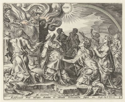 Noaks offer History of Noah (serietitel) av Cornelis Cort