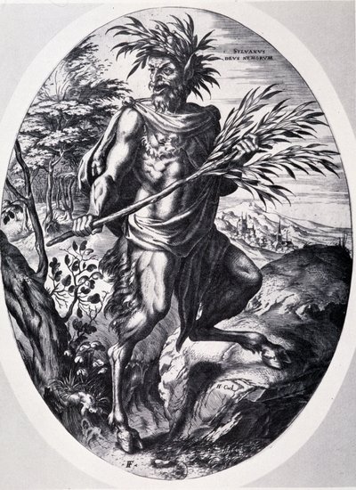 Sylvain, Cornelis Corts skogars gud av Cornelis Cort