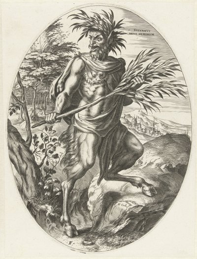 Sylvanus Gods of Agriculture (serietitel) av Cornelis Cort