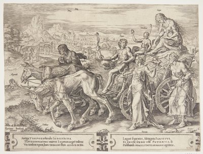Saknadens triumf av Cornelis Cort