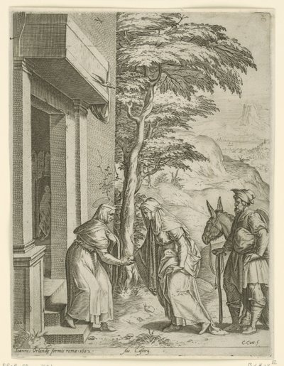 Visitation av Cornelis Cort